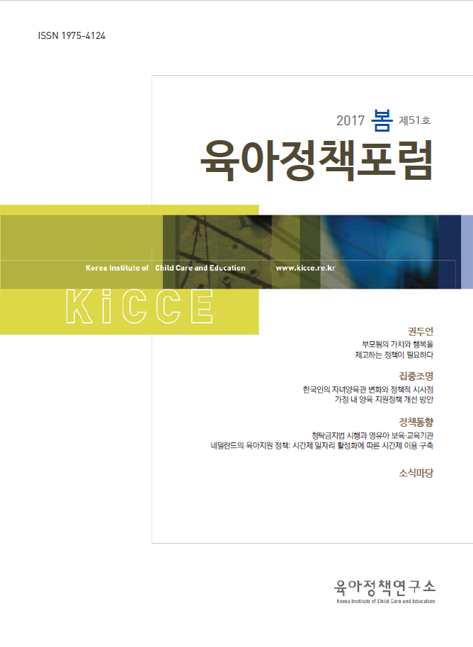 한국인의 자녀양육관 변화와 정책적 시사점 관련 이미지 입니다.