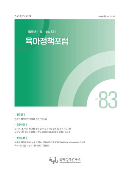 아동이 행복하게 성장할 권리 관련 이미지