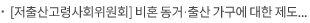 [저출산고령사회위원회] 비혼 동거·출산 가구에 대한 제도적 사각지대 점검‧대응 논의